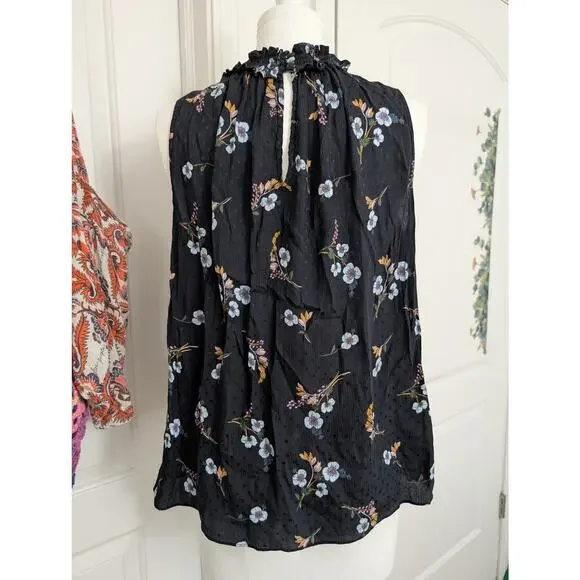 Rebecca Taylor silk top size 8 - Picture 3 of 8